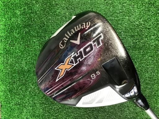 キャロウェイ X HOT 9.5° ドライバー DR X HOT 60W ドライバー フレックスS メンズ 男性用 右利き 右用 Cランク ゴルフクラブ
