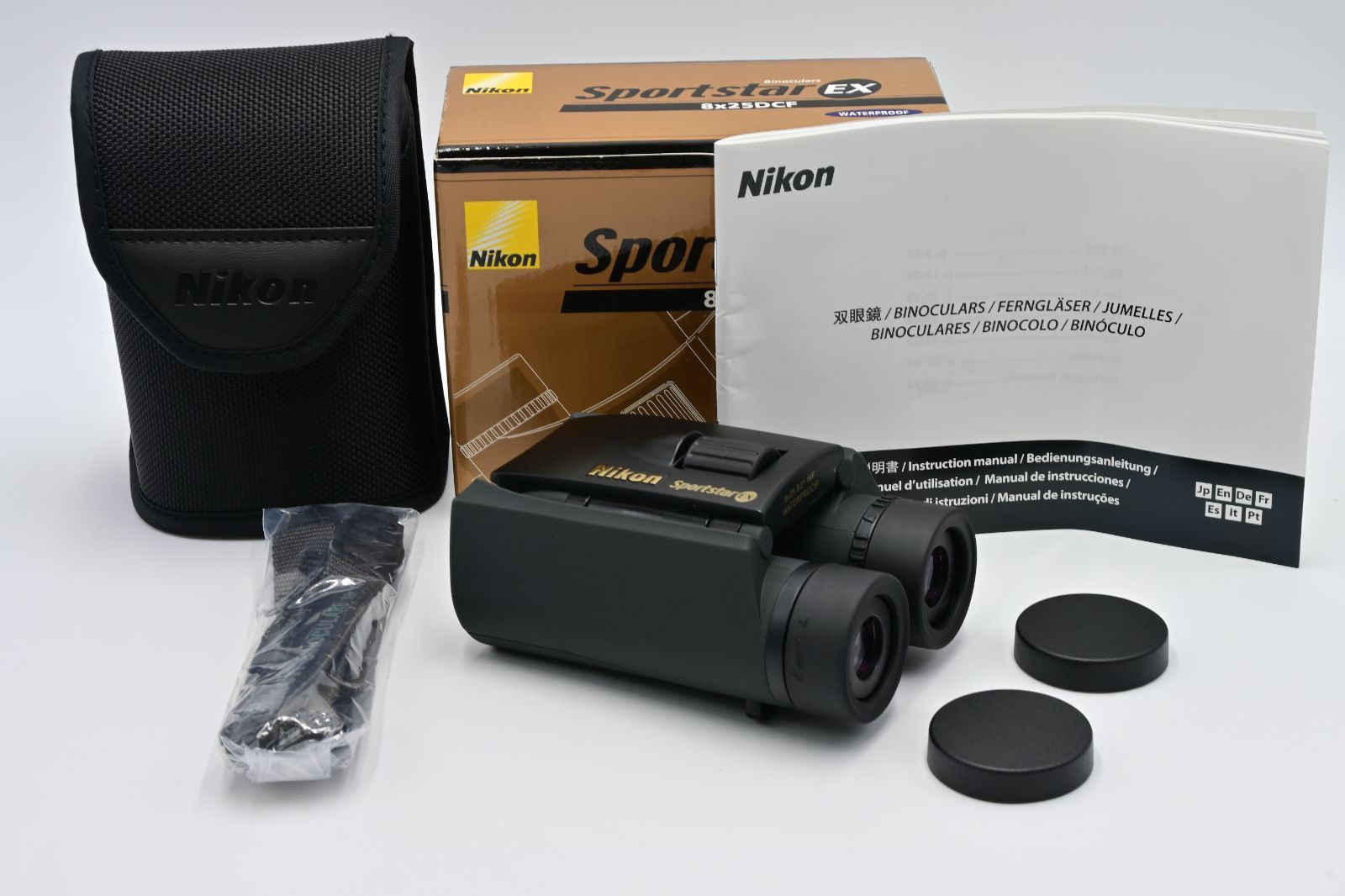 ☆新品級☆ ニコン Nikon Sportstar EX 8x25 DCF 双眼鏡 - ブラック ...