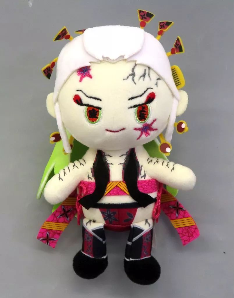 【希少‼️】鬼滅の刃 堕姫 きみとふれんず みに ぬいぐるみ　キーホルダー 中古】キーホルダー 堕姫 きみとふれんず みに(ぬいぐるみキーホルダー