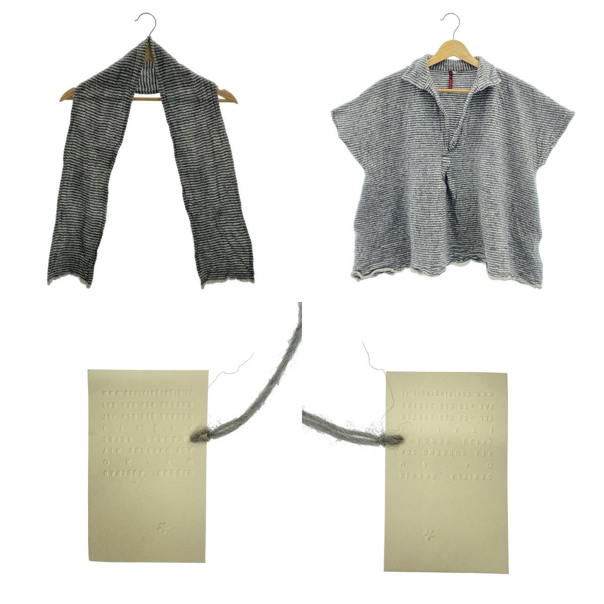美品】 DANIELA GREGIS / ダニエラグレジス | cashmere 100
