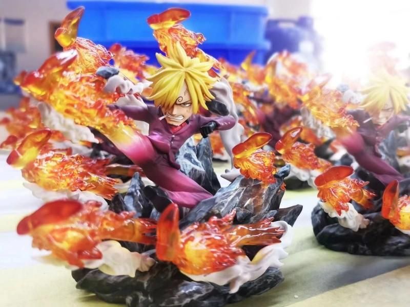 ワンピース 麦わら海賊団 サンジ ガレージキット フィギュア ワーコレサイズ ワンピース 麦わら海賊団 サンジ ガレージキット フィギュア