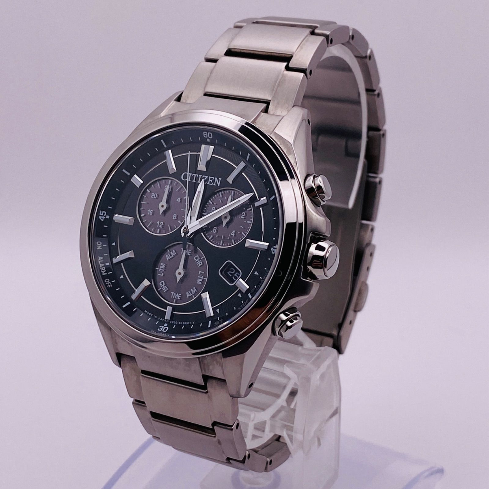 T256）美品 稼動品 CITIZEN シチズン ECO-DRIVE ATTESA アテッサ 