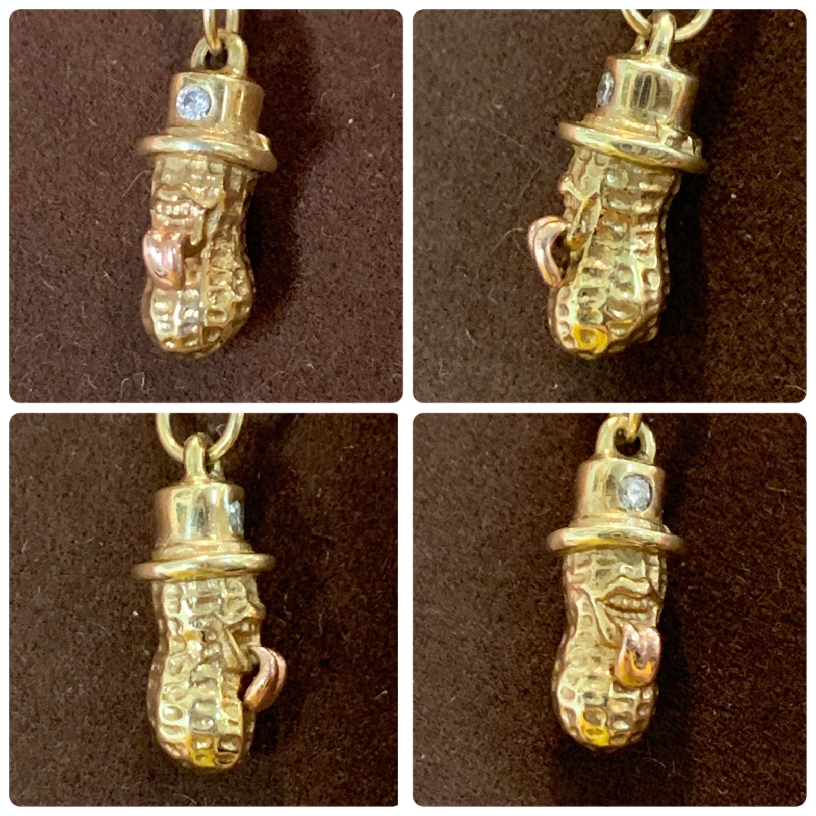 ☆〇PEANUTS&CO. ピーナッツカンパニー SMALL BERO PEANUTS DIAMOND 