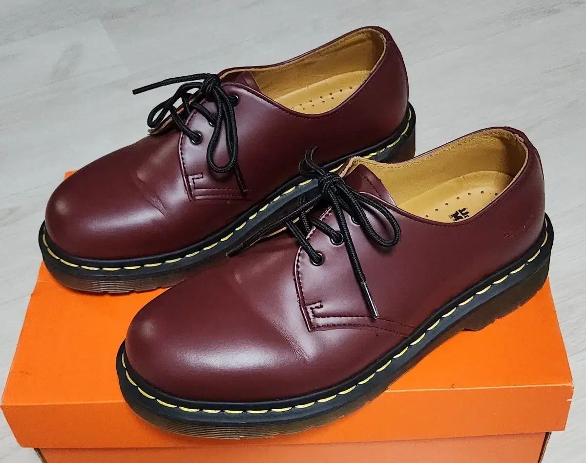 Dr. Martens 3ホールシューズ 23cm チェリーレッド ドクターマーチン 3