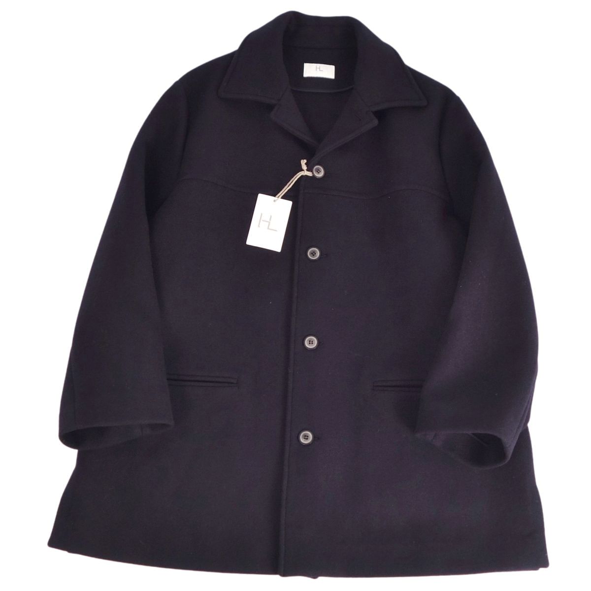【美品】HERILL ブラックシープカーコート HERILL [Blacksheep Carcoat -Navy-]