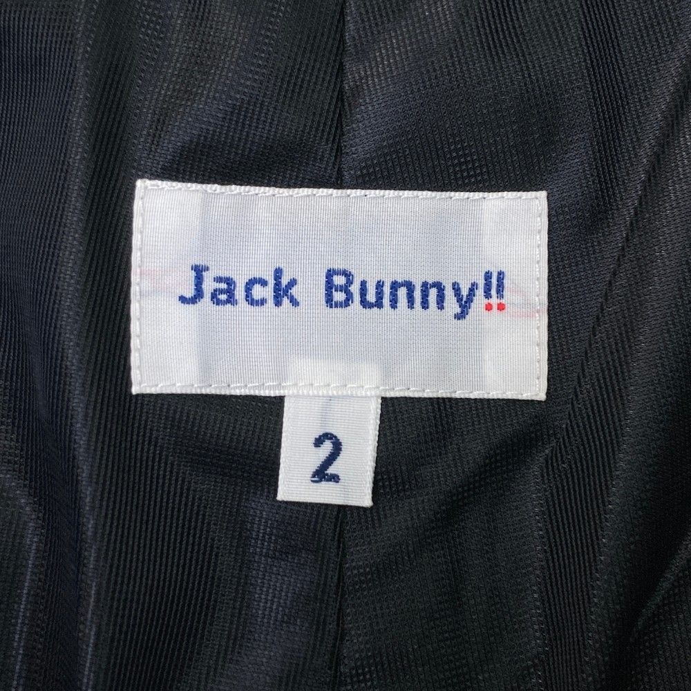 新品　JACK BUNNY　サイズ1 ストライプ 　スカート ブラック サイズ：2 JACK BUNNY ジャックバニー インナー付き スカート