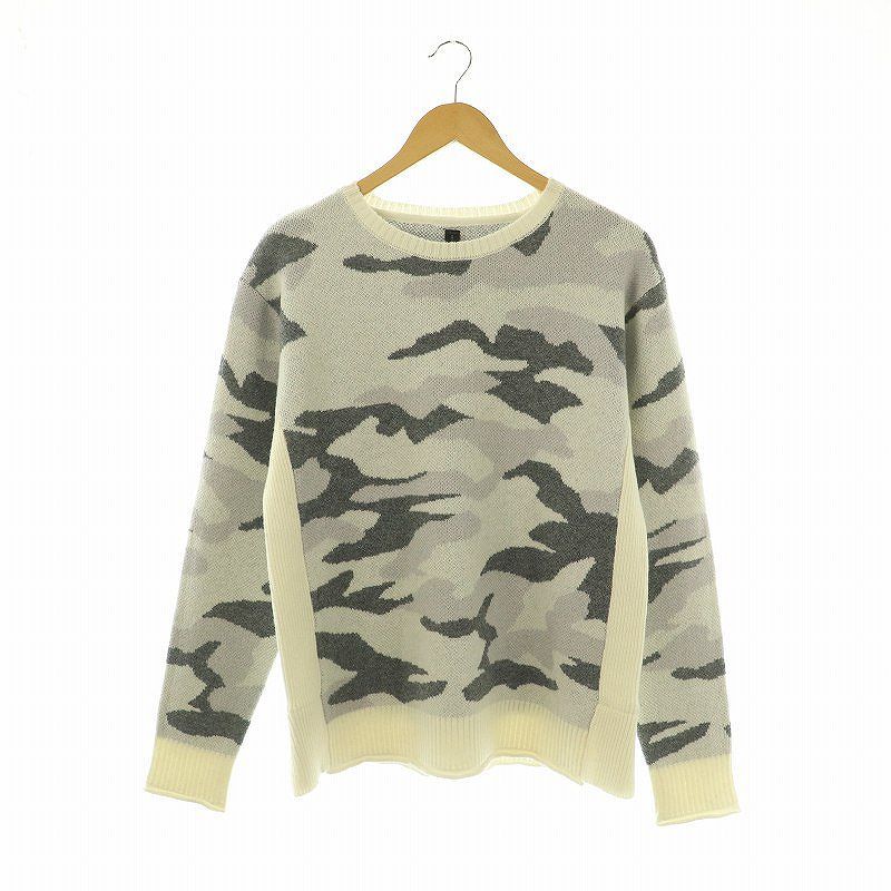 ダブルジェイケイ wjk jacquard pull-over ジャガードニット セーター  