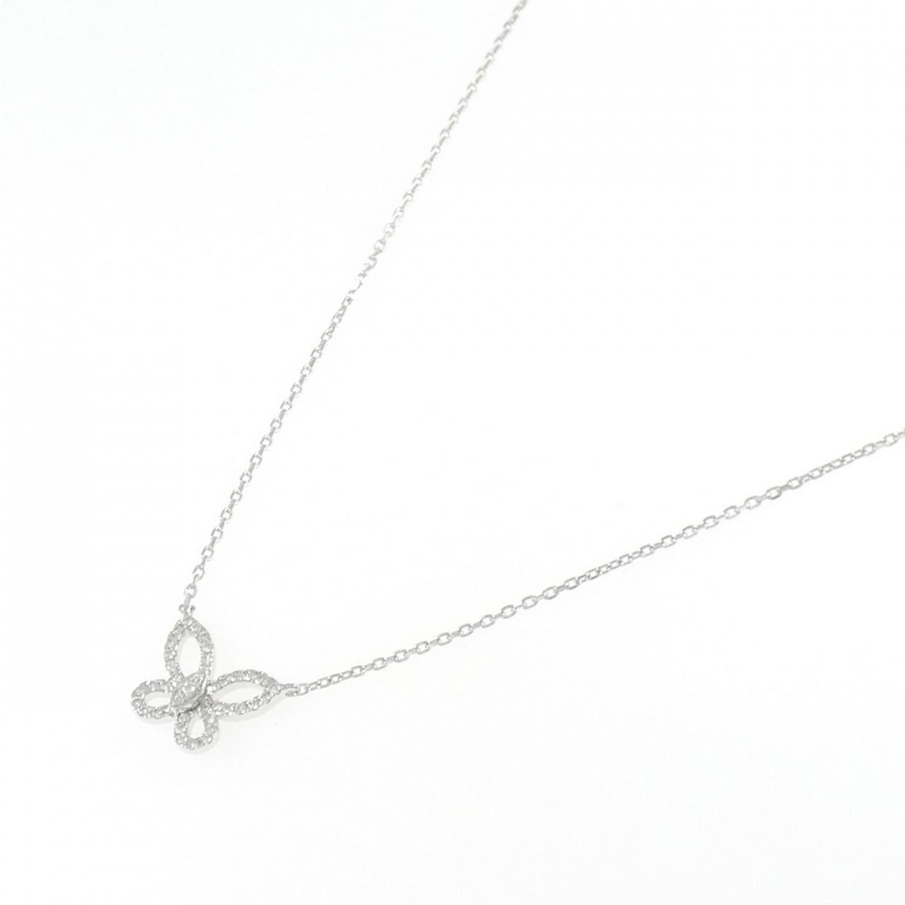 グラフ ミニ バタフライ シルエット ネックレス