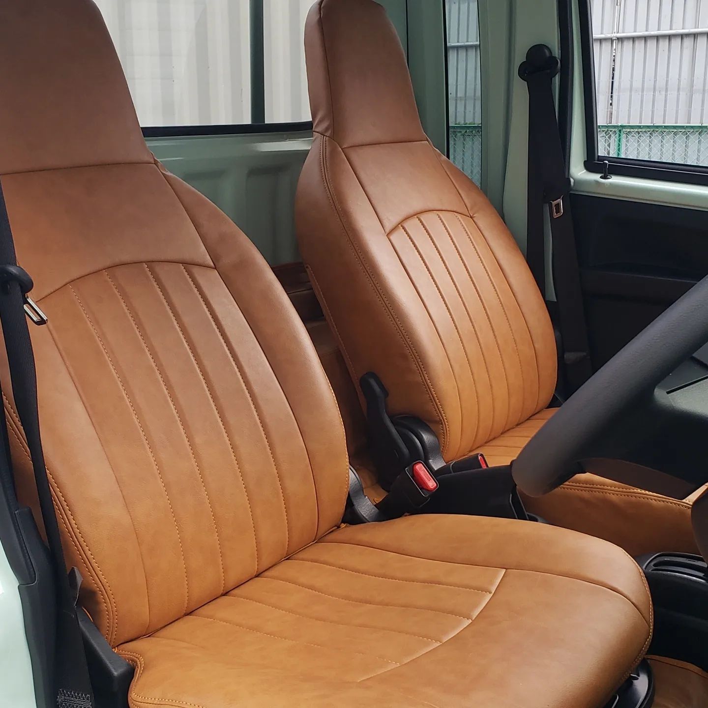 ハイゼットジャンボS500系後期用codem室内快適シートカバービンテージ