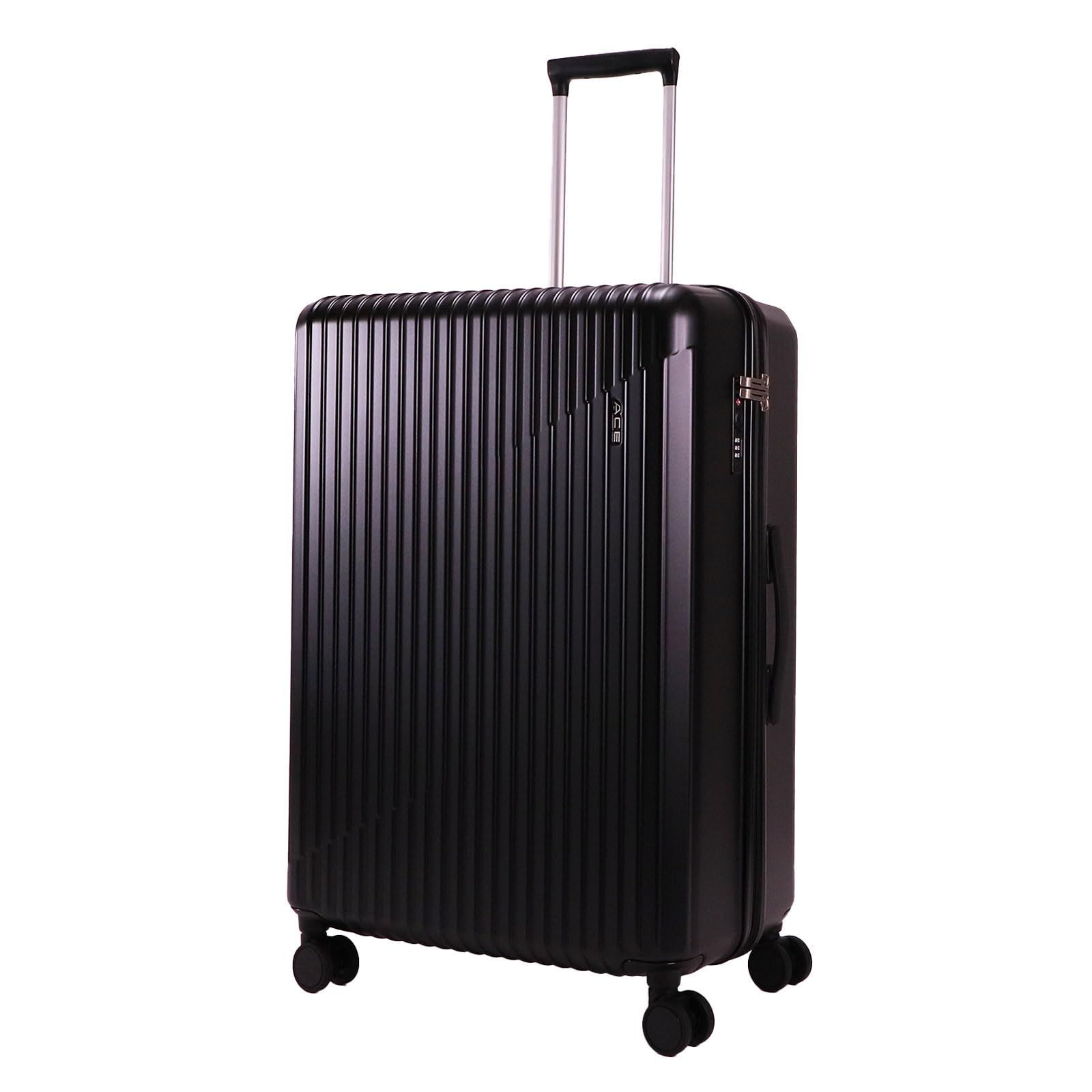 キャスターストッパー 双輪キャスター 85L 9泊10日 8泊9日 4.4kg 7泊8日 ｌサイズ 大容量 クレスタ2 大型 キャリーバッグ キャリーケース No.06938 スーツケース エース