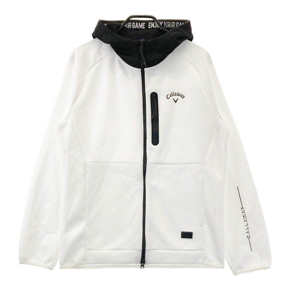サイズ：LL CALLAWAY キャロウェイ ジップパーカー ホワイト系 [240101452471] ゴルフウェア メンズ ストスト