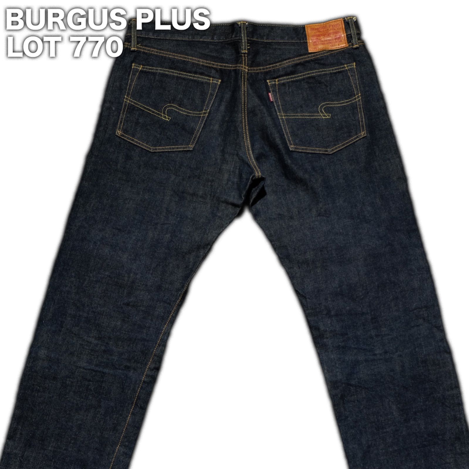 美品 BURGUS PLUS バーガスプラス Lot.770 濃紺デニムW33 楽天市場】BURGUS PLUS バーガスプラス Lot.770 15oz Standard
