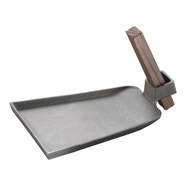 陶板鍋 くわ型 大 アルミ テフロン加工 QTU06001