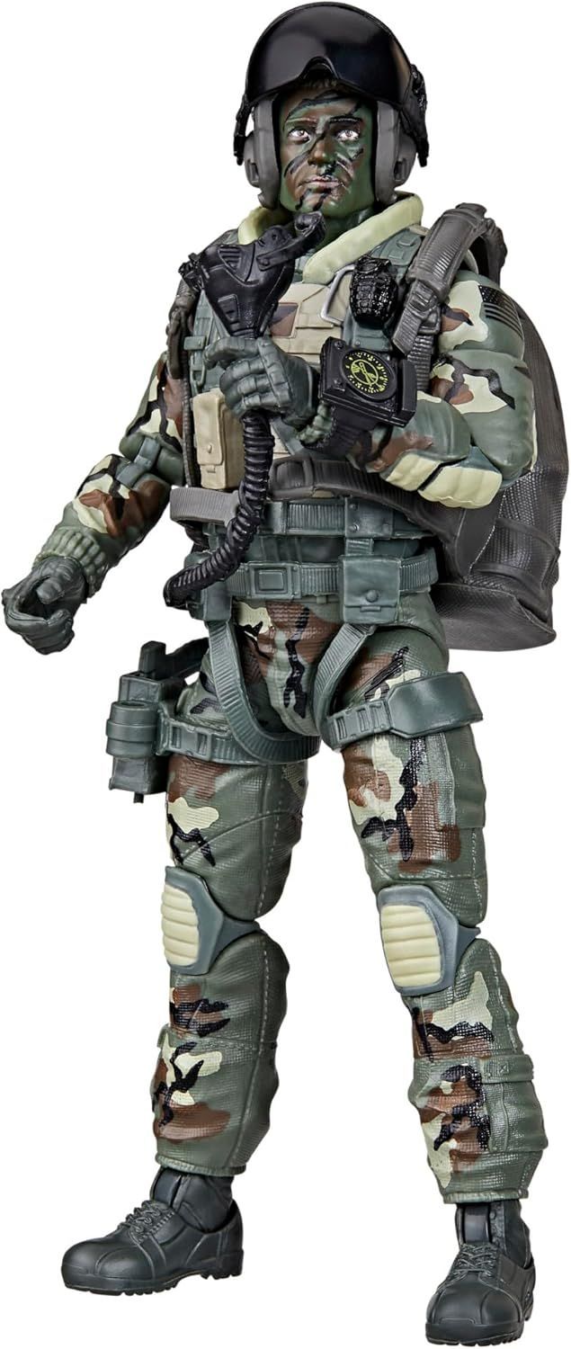 GIジョー クラシファイド 60周年 アクションパイロット ヘイロー ジャンパー Amazon.com: G.I. Joe Classified Series 60th Anniversary