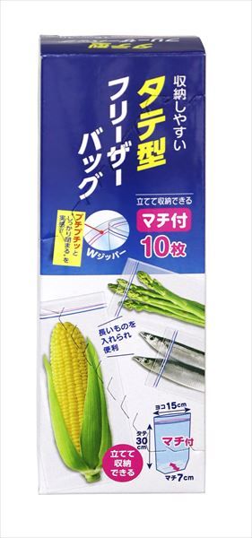 まとめ買い-84点セット 縦型マチ付フリーザーバッグ１０枚 大和物産 台所用品