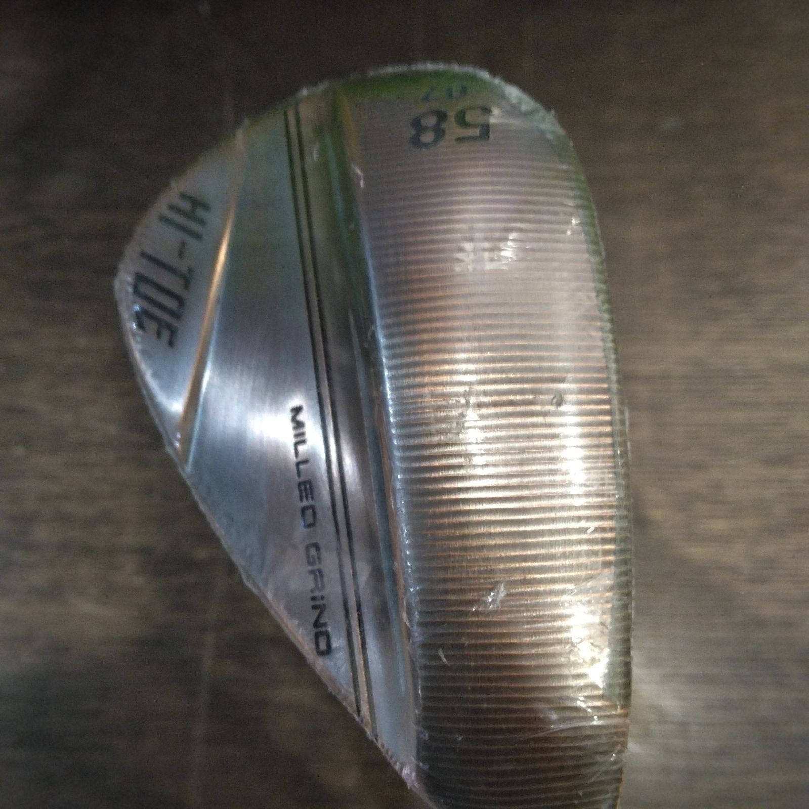 Wg【新品未使用品】テーラーメイド HI-TOE3 58°/07 右用 Dynamic Gold