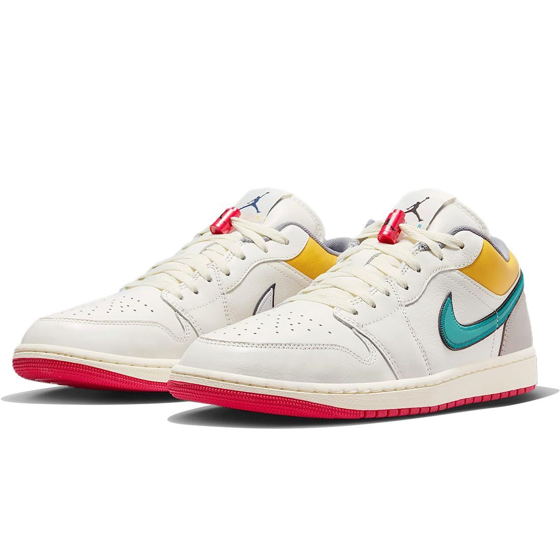 ナイキ エア ジョーダン 1 ロー AIR JORDAN 1 LOW PRM セイル|カシミア|カレッジグレー|ブレイブブルー HV4511-133 28.5cm 28.5 cm