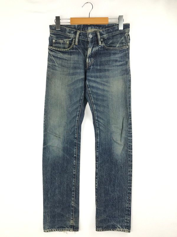 メンズ HYSTERIC GLAMOUR ヒステリックグラマー STRAIGHT DENIM PANTS ストレート デニムパンツ スタッズ付き ジーンズ ボトムス 151-250403-yk-13-TAG