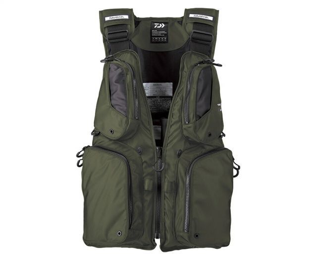 カプセル様用出品　Daiwa フィッシングベスト フロートベスト　カーキ カプセル様用出品 Daiwa フィッシングベスト フロートベスト カーキ