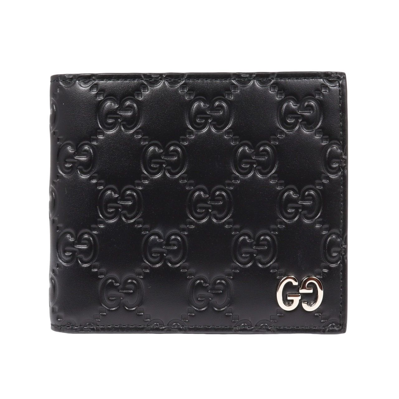 GUCCI グッチ グッチシマ シグネチャー レザー コインウォレット