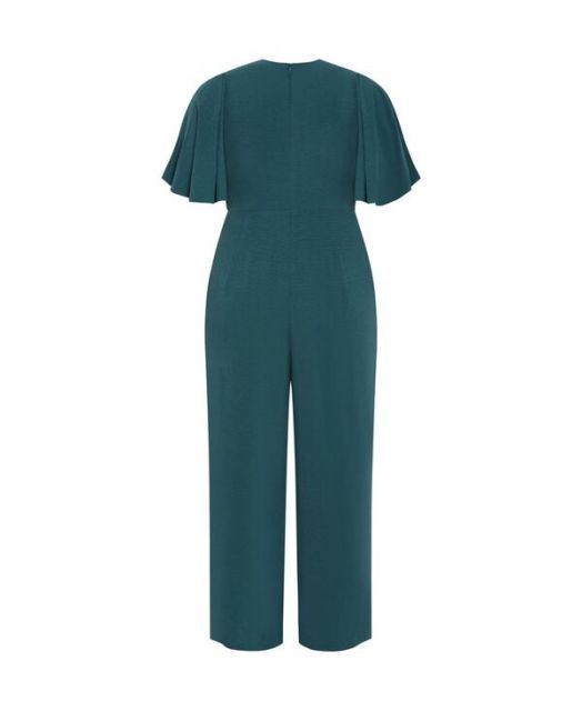 シティーシック レディース ジャンプスーツ トップス Women s Plus Size Braelynn Jumpsuit Emerald DECORATOM_COM_BR