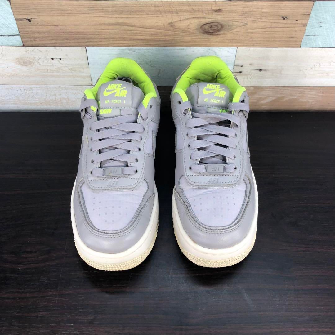 NIKE AIR FORCE 1 LOW SHADOW SE ATMOSPHERE GREY エア フォース 1 ロー カット シャドウ アトモスフィア グレー イエロー レディース ナイキ スニーカー 22.5 cm U06525