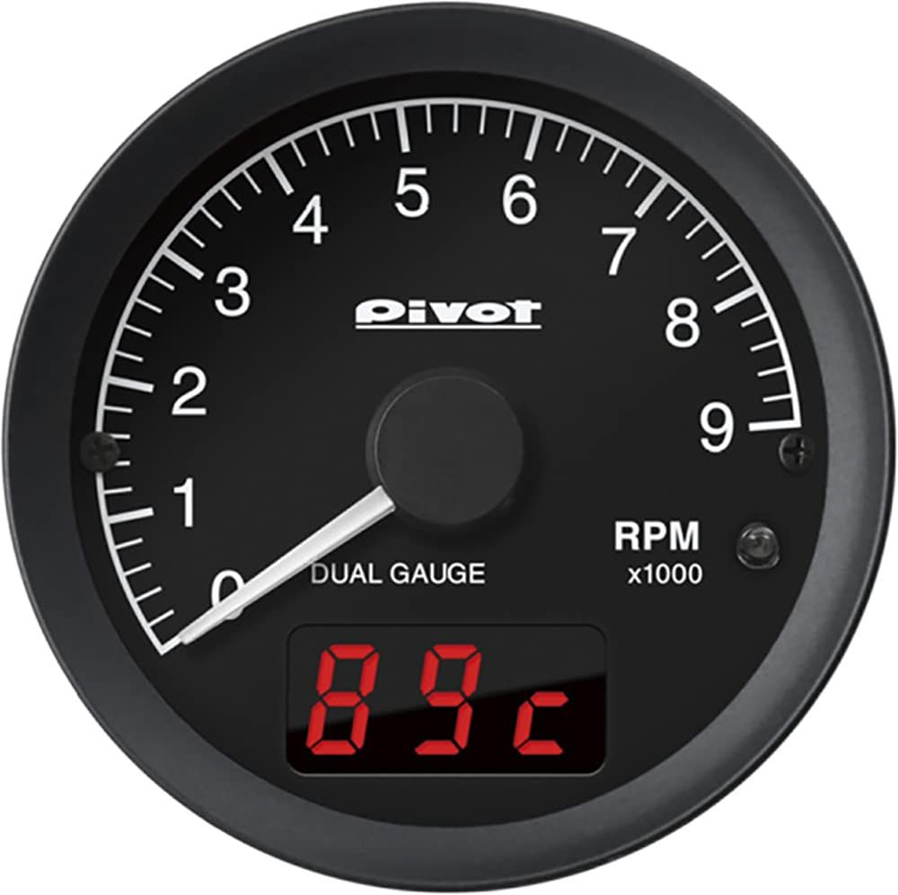 PIVOT ( ピボット ) メーター【 DUAL GAUGE RS 】タコメーター DRXT [単品]