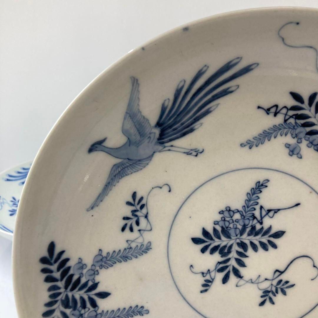 時代 鍋島焼 鳳凰図 櫛目高台 大皿5枚 タサチ 東な6-0603② Yahoo!