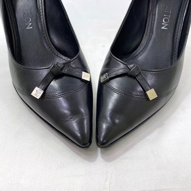 ルイ ヴィトン パンプス ec-21318 ブラック 美品 23.0cm - メルカリ 