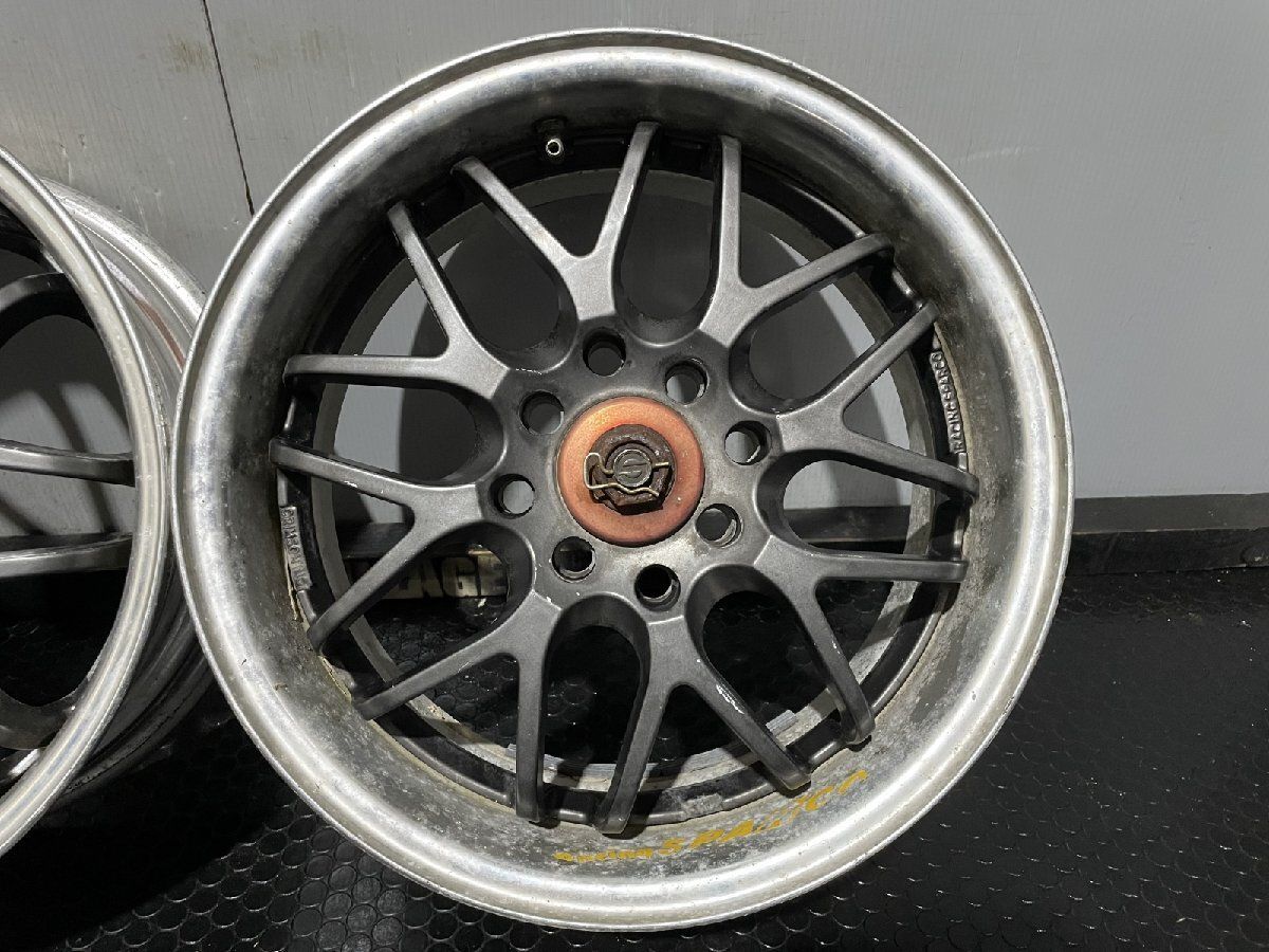 CRIMSON Racing Sparco クリムソン レーシングスパルコ 社外ホイール 15インチ 4本 6J4HPCD100/114.3+40  希少 (MHD177) - メルカリ