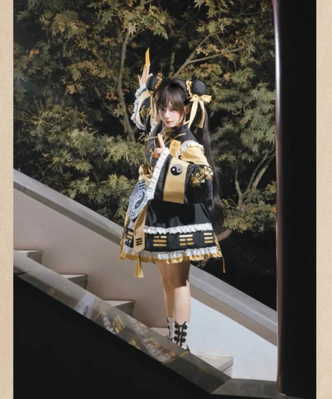 チャイナドレス ゴスロリ