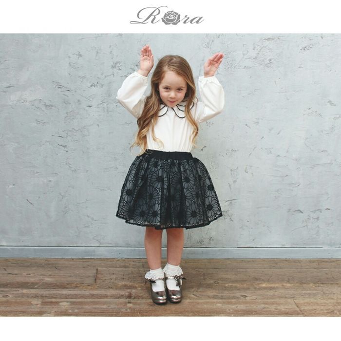 Rora モイナブラウス、スカートセット 110cm 卒園式 入園式 発表会
