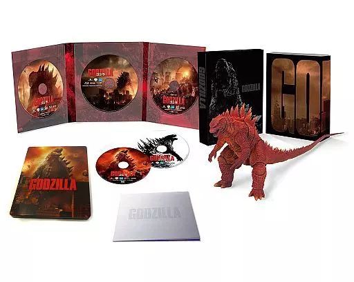 特撮Blu-ray Disc GODZILLA ゴジラ 2014 S.H.MonsterArts GODZILLA 2014 Poster Image Ver.同梱 完全数量 生産 スチールブック付き Amazon.co.jp 版
