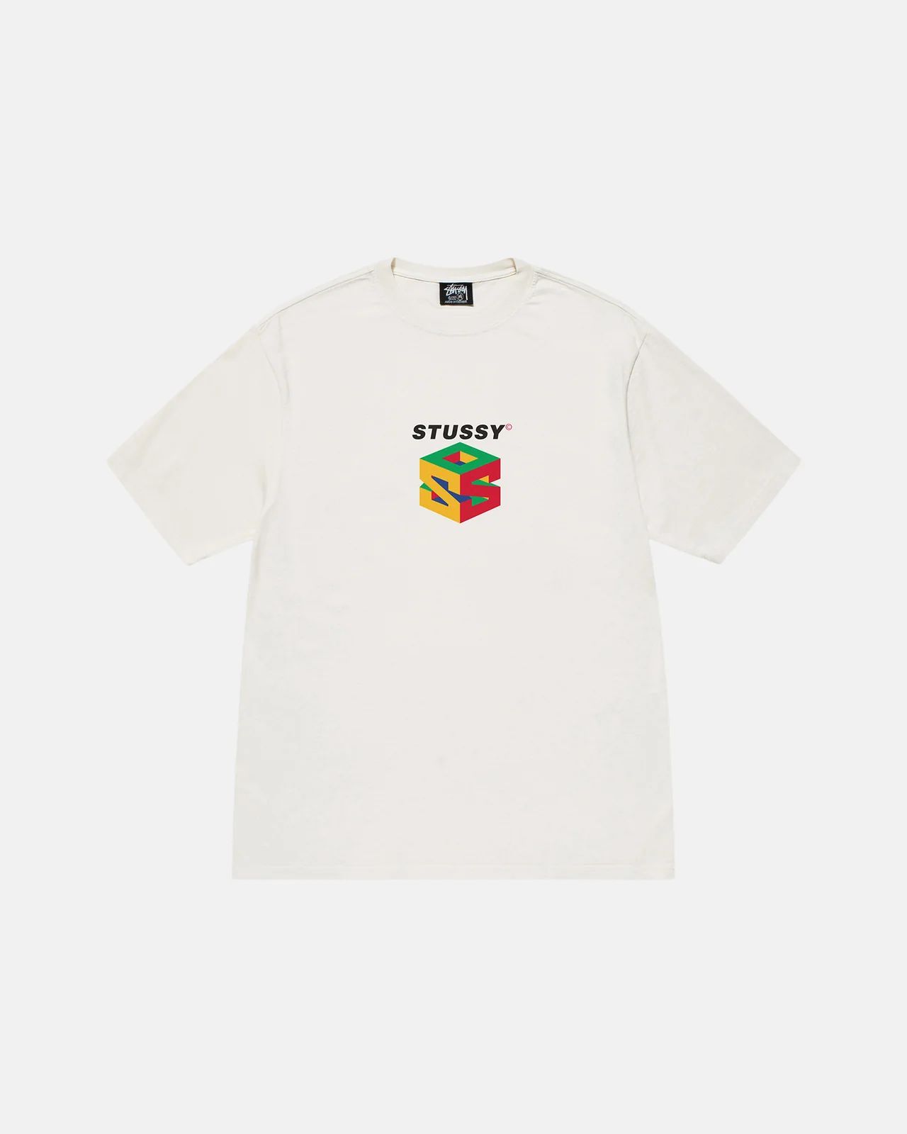 完売品 stussy S64 PIGMENT DYED TEE ブラック M 黒 Tシャツ ホワイト 