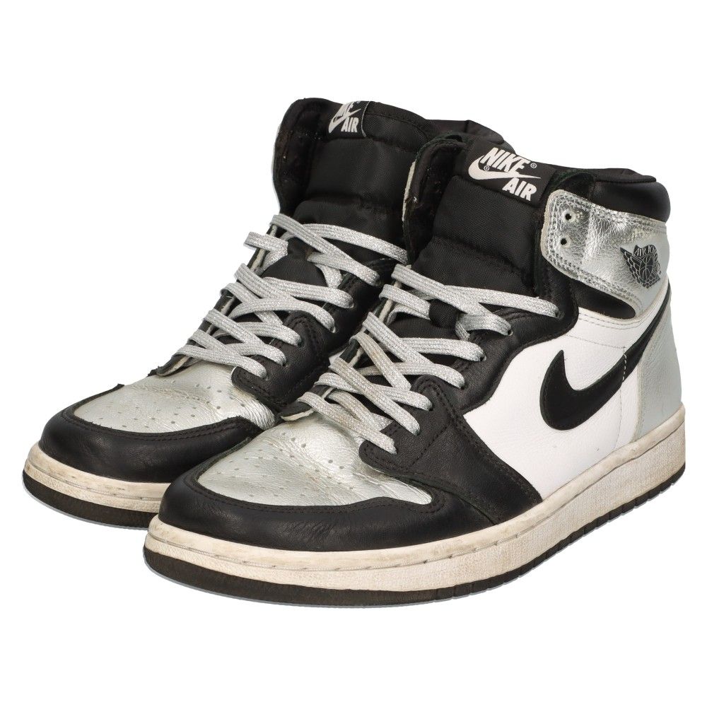 NIKE (ナイキ) WMNS AIR JORDAN 1 HIGH OG SILVER TOE エアジョーダン1