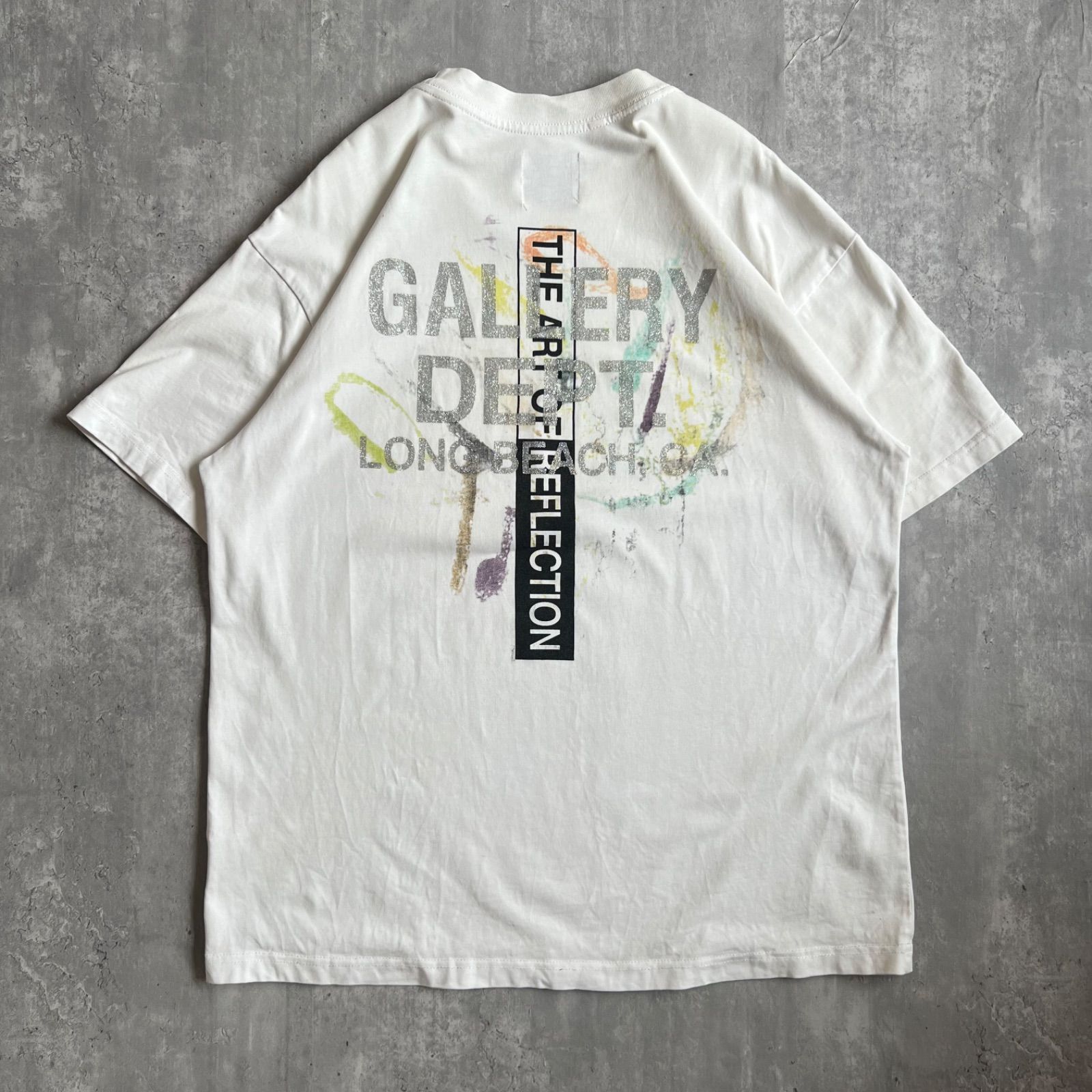 美品 ギャラリーデプト HOLLYWOOD限定 ロンT USA製 S 美品 ギャラリー