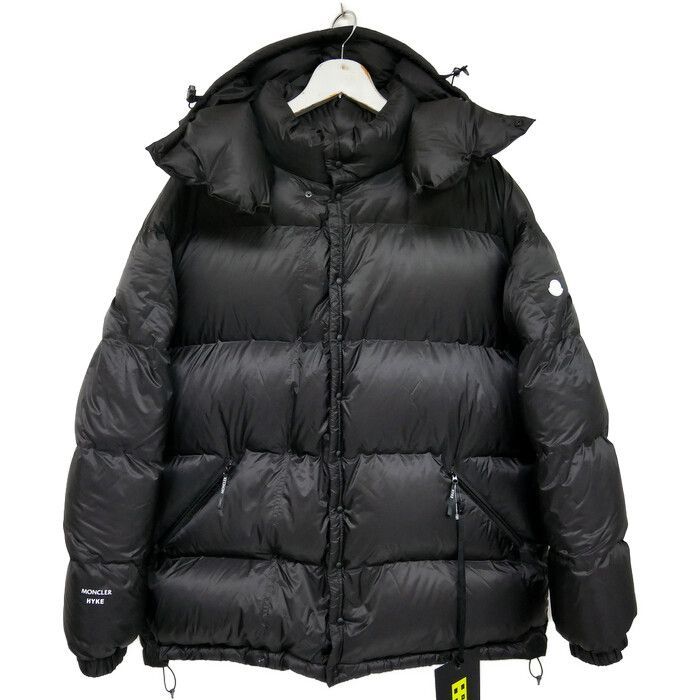 MONCLER GENIUS×HYKE モンクレール ジーニアス ハイク 国内正規 22AW GALENSTOCK GIUBBOTTO ガレンストック  ダウンジャケット H2-09K-1A00001-M2517 BLACK 黒 3 - メルカリ