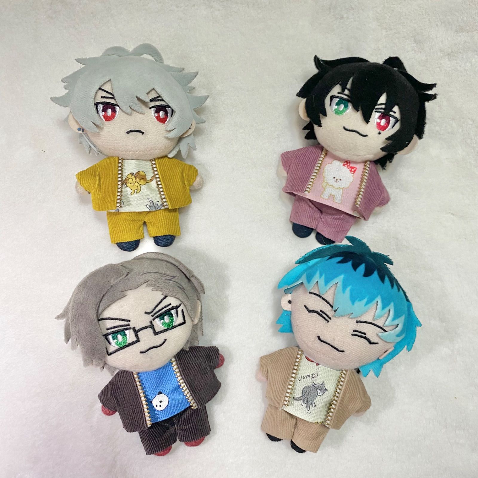 ぬい服 コーデュロイアウター （ちびぬい服 モノトーンコーデ  