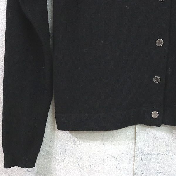 広尾店】 エルメス HERMES セリエボタン カシミアニット カーディガン  