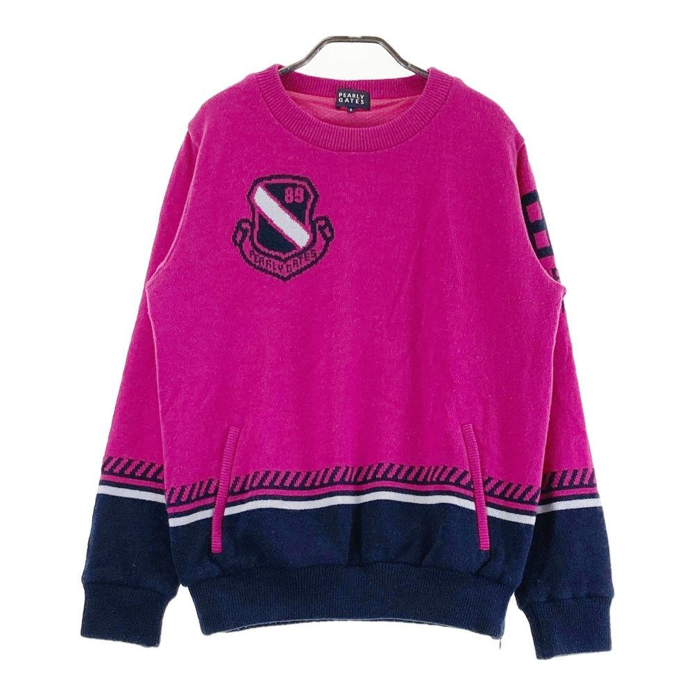 PEARLY GATES ピンク セーター サイズ5 サイズ：5 PEARLY GATES パーリーゲイツ ニットセーター ピンク