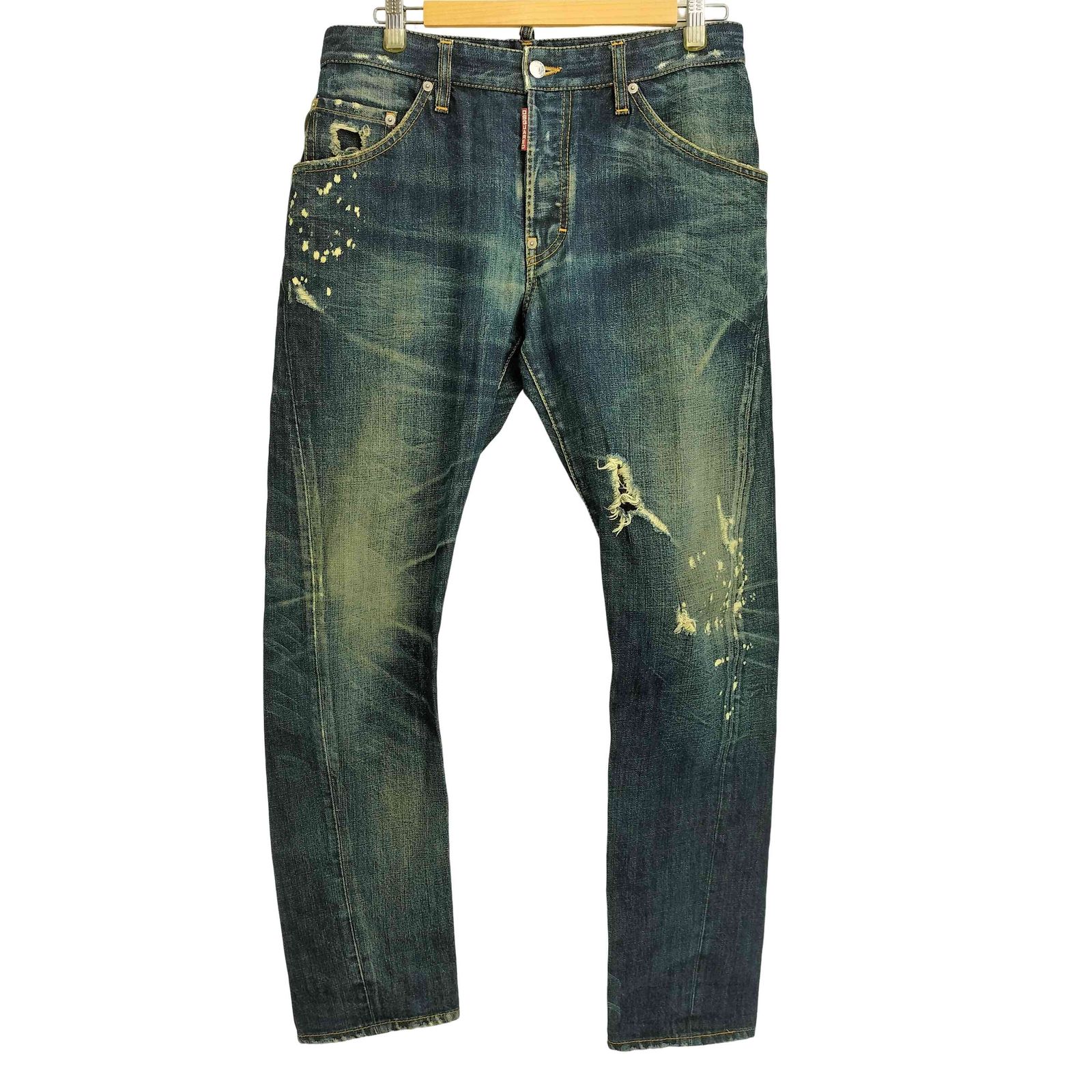 ディースクエアード DSQUARED2 クラッシュ ペイント加工 立体