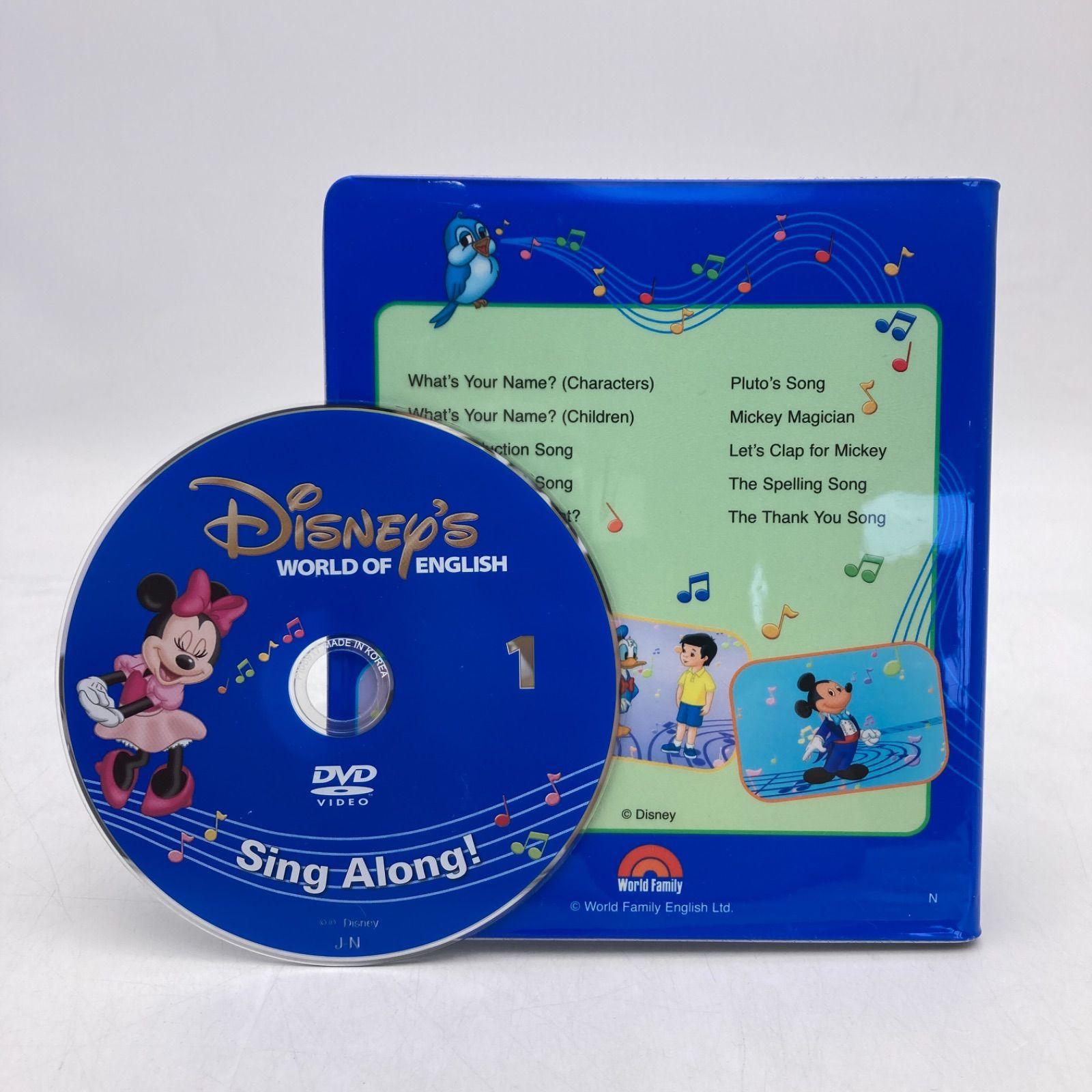 シングアロング DVD12枚 新子役 絵本＆CD 字幕あり ディズニー