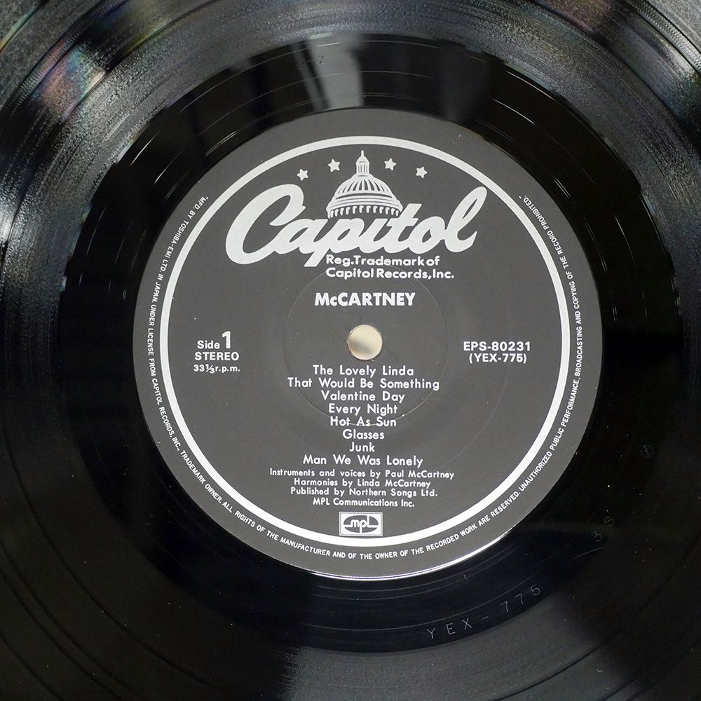 ポール・マッカートニー「アンプラグド」：LPレコード A【LP レコード】Paul McCartney ポール・マッカートニー Rock