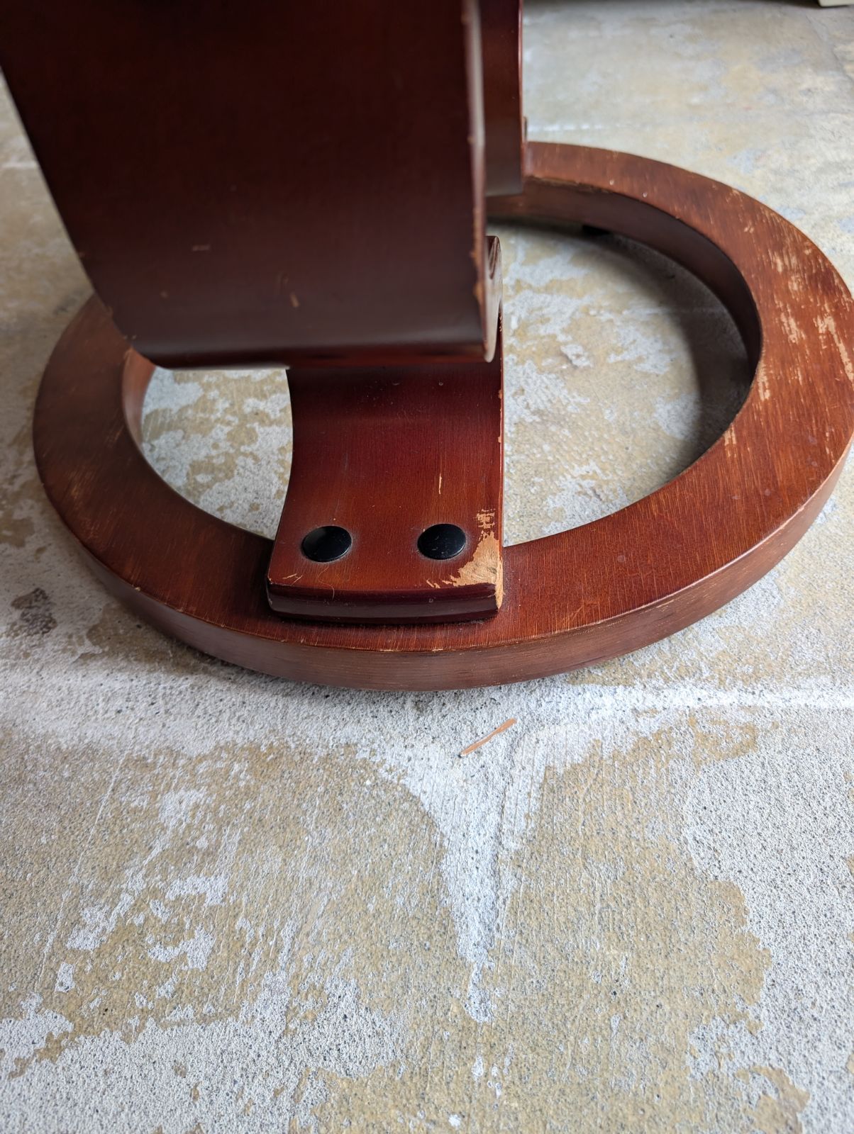 送料込】Ekornes エコーネス ヴィンテージ オットマンスツール レザー