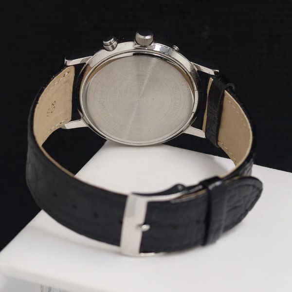 稼働 シチズン レグノ H415-R004727 電波ソーラー 黒文字盤 デイト