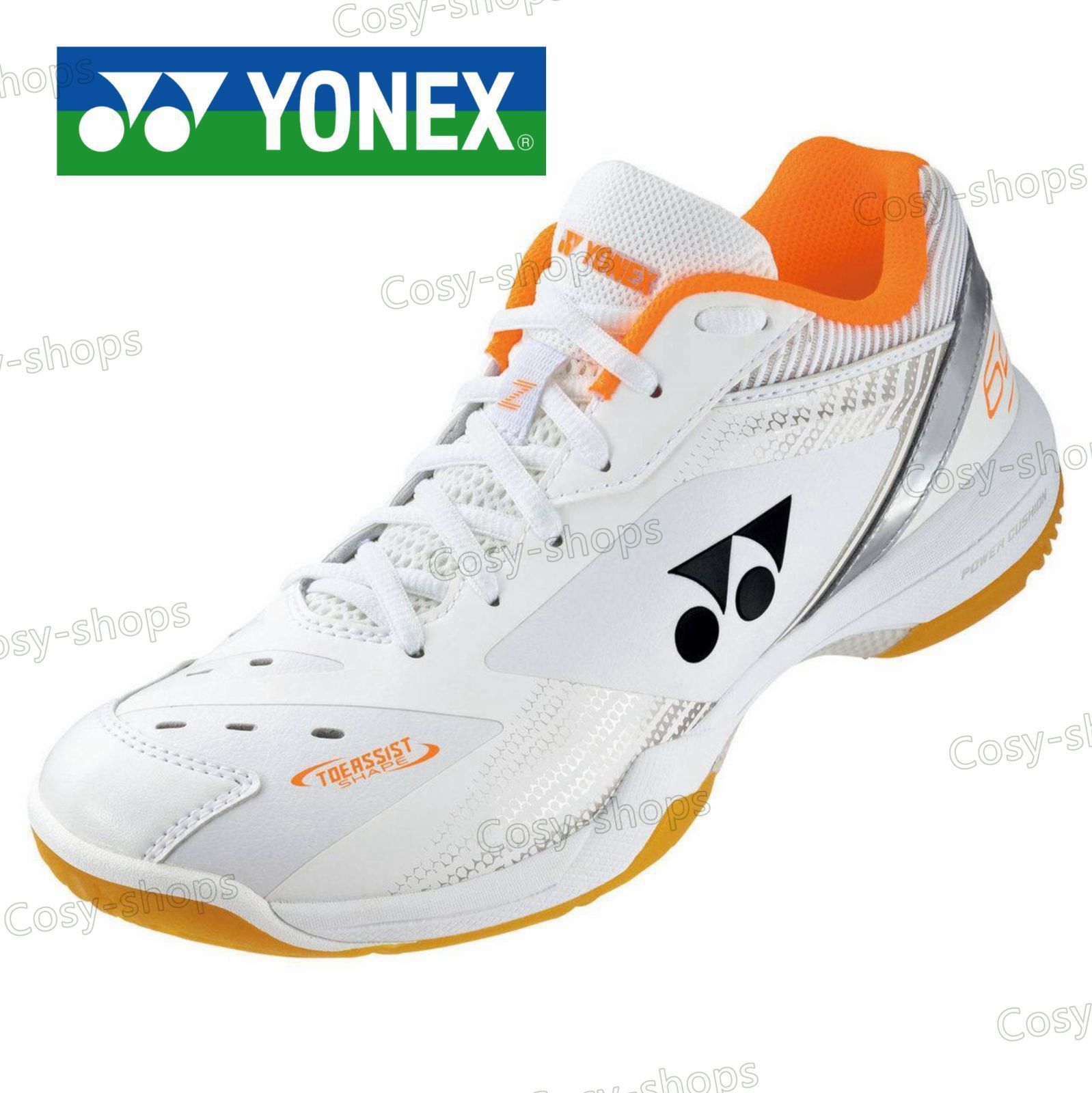 YONEX パワークッション65Z SHB65Z3W 4E設計 バドミントンシューズ
