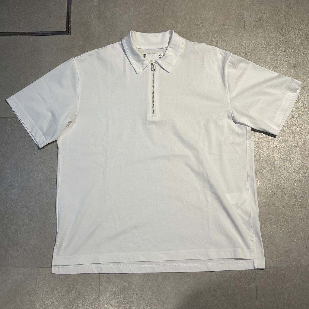 A*n様 sacai Cotton Jersey Pulloverジップポロシャ A*n様 sacai