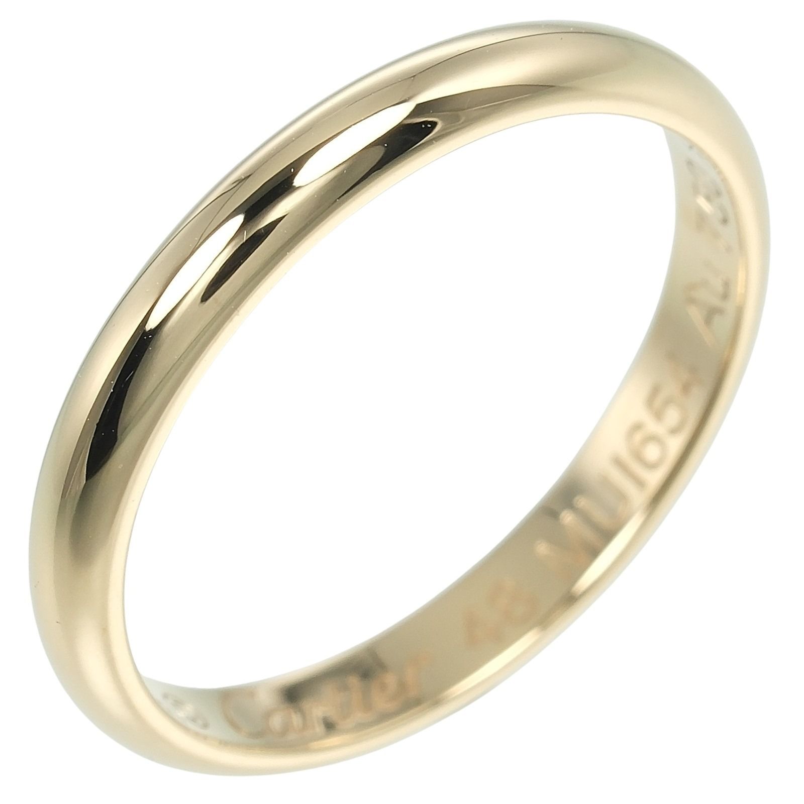 CARTIER】カルティエ 1895 ウェディング 2.5mmモデル K18