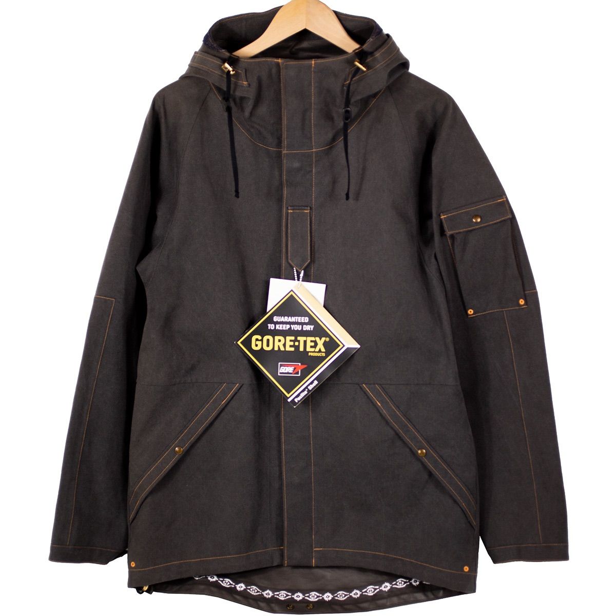 【visvim】 ヴィズヴィム × GORE-TEX ゴアテックス コラボ NOMAD JKT 2.5L 0112105013008 グレー系  マウンテンパーカー サイズ2 Mサイズ メンズ [9356]