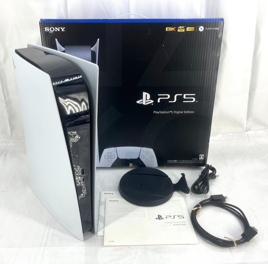 美品】 PlayStation 5 デジタル・エディション (CFI-1200B01)(コントローラー欠品) K1004 1010ML004  0120241008101174 - メルカリ